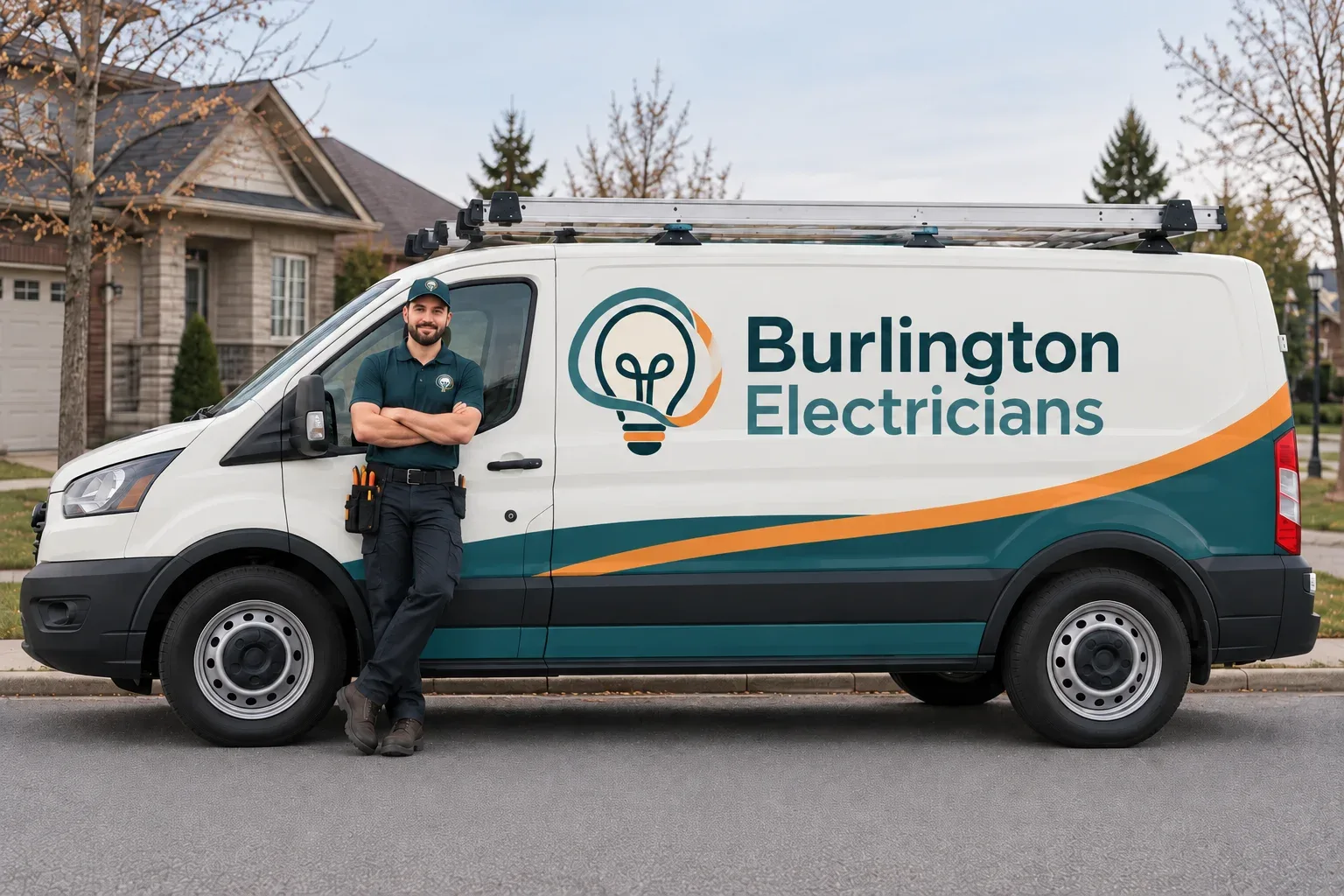 Electrician on site