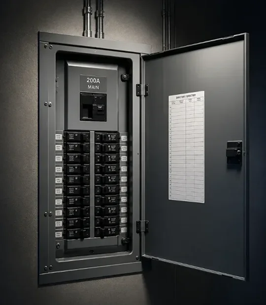 200 amp electrical panel upgrade Burlington